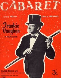Cabaret - Song from 'Cabaret' fesaturing Frankie Vaughan
