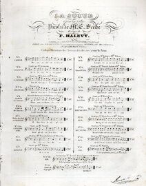 Bolero - Piece No. 12 from La Juive - Chante par Mme. Dorus Cras