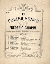 Chopin - Lithuanian Song (In English & German) - No. 16 of 17 Polish Songs