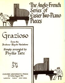 Grazioso - For Two Pianos - From the Brahms Haydn Variations