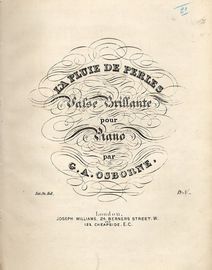 La Pluie de Perles - Valse Brillante pour Piano - For Piano Solo - Op. 61