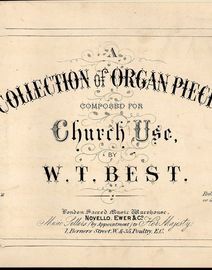 A Collection of Organ Pieces composed for Church Use - Book 2