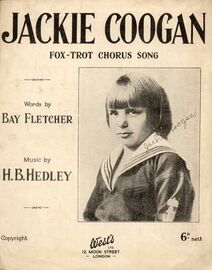 Jackie Coogan - Fox Trot Chorus Song Featuring Jackie Coogan