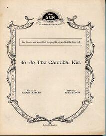 Jo-Jo, The Cannibal Kid - From Lew Leslie's 'Blackbirds of 1930'