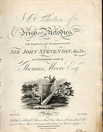 A Selection of Irish Melodies with Symphonies and Accompaniments - Firft Number