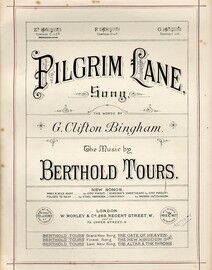 Pilgrim Lane - Song in the key of E flat major for Lower Voice