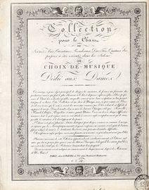 Deux Arriettes de Rossini - No. 16 from Collection por le Chaui Series