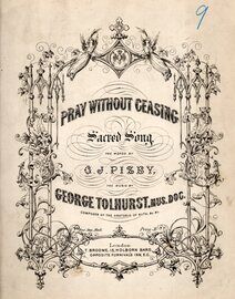 Oh! Pray Without Ceasing - Sacred Song
