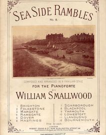 Blackpool - Seaside Rambles Series No. 8 - Composed and arranged in a familiar style for the Pianoforte