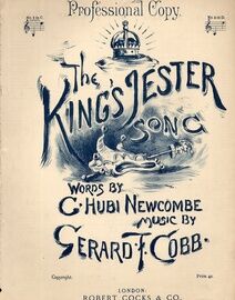 The King's Jester - Song - In the Key of C Major for Low Voice
