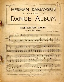 Herman Darewski's Second Dance Album - Piano Solos