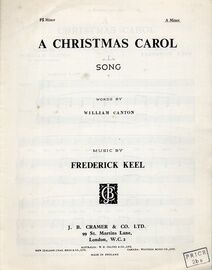 A Christmas Carol - Song - In the Key of A Minor