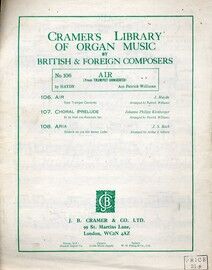 Air (From Trumpet Concerto) - Cramer's Library of Organ Music by British & Foreign Composers - No. 106
