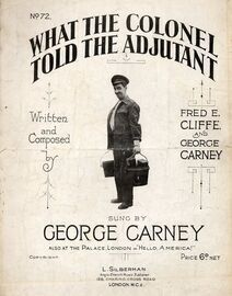 What The Colonel Told The Adjutant - Song featuring George Carney