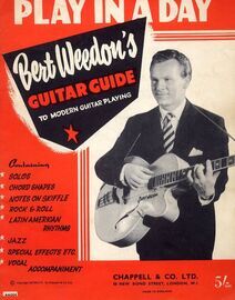 Bert Weedon's Play in a Day -  Guitar guide to modern guitar playing -  Bert Weedon