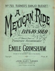 A Mexican Ride - Banjo Solo with 2nd Banjo Part and Pianoforte Accompaniment