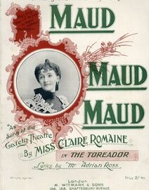 Maud - The Gaiety Version of Stromberg's and Smith's Successful Song