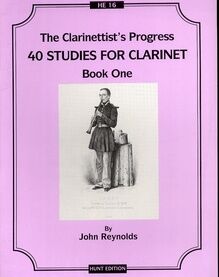 The Clarinettist's Progress - 40 Studies for Clarinet - Book One