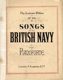 Songs of the British Navy for Pianoforte - The Academic Edition No. 101