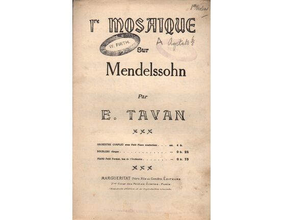  | 1re.Mosaique sur Mendelssohn