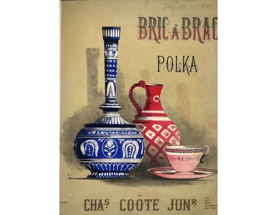  | Cover Only - Bric a Brac Polka by Chas. Coote Junr.