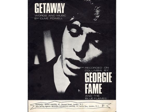 10022 | Getaway - Recorded by Georgie Fame
