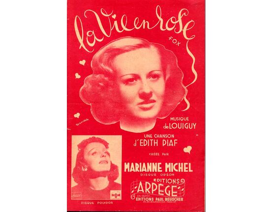 10053 | La Vie En Rose (Take Me To Your Heart Again) - Song featurig Edith Piaf