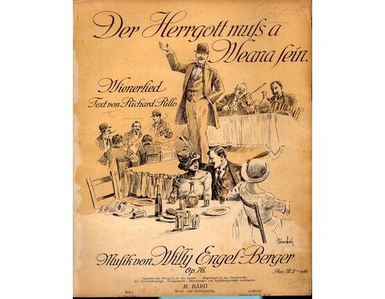 10077 | Der Herrgott Muss ein Wiener Sein - Wienerlied - For Voice and Piano - Op. 76