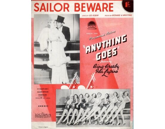 10085 | Sailor Beware from "Anything Goes" - Song