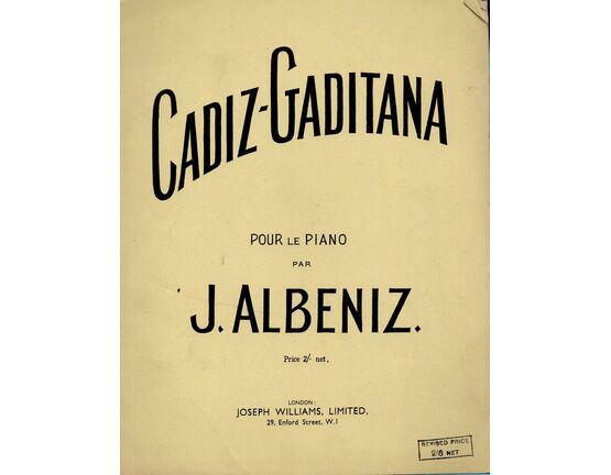 10102 | Cadiz Gaditana - Pour le Piano