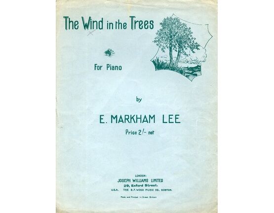 10102 | The Wind in the Trees - For Piano - Piece No. 4 from Six Characteristic Pieces