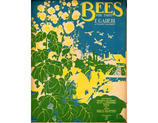 10129 | Bees - Fox-trot - For Piano Solo - French Edition