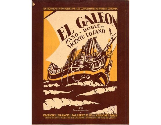 10129 | El Galeon - Paso Doble Flamenco - For Piano Solo - French Edition