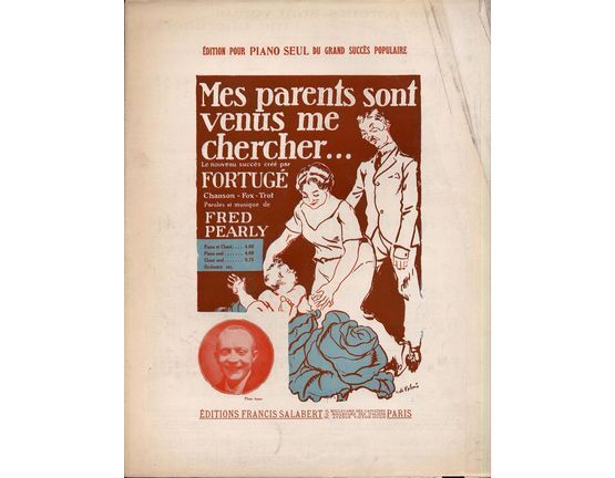 10129 | Mes parents sont venus me chercher - Cree par Fortuge -  Fox-trot and Shimmy for Piano Solo - French Edition