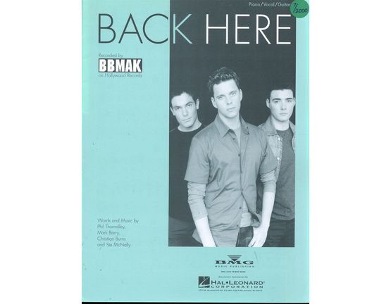 10141 | Back here - Piano - Vocal - Guitar - Featuring BBMAK