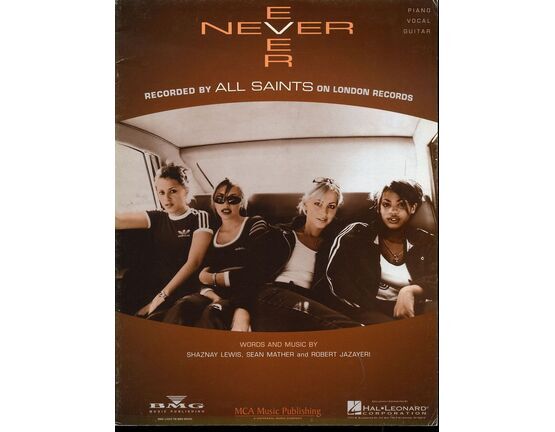 10141 | Never Ever - Featuring All Saints - Piano - Vocal - Guitar