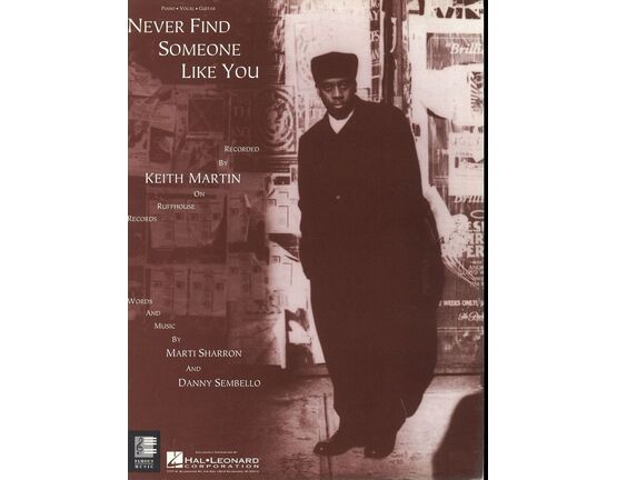 10141 | Never Find Someone Like You - Featuring Keith Martin - Piano - Vocal - Guitar