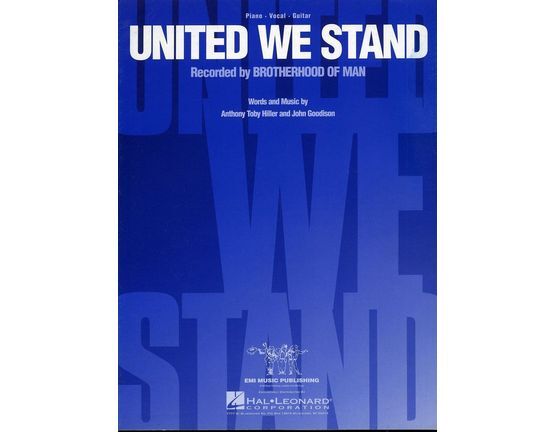 10141 | United we Stand - Recorded by Brotherhood of Man - Piano - Vocal - Guitar