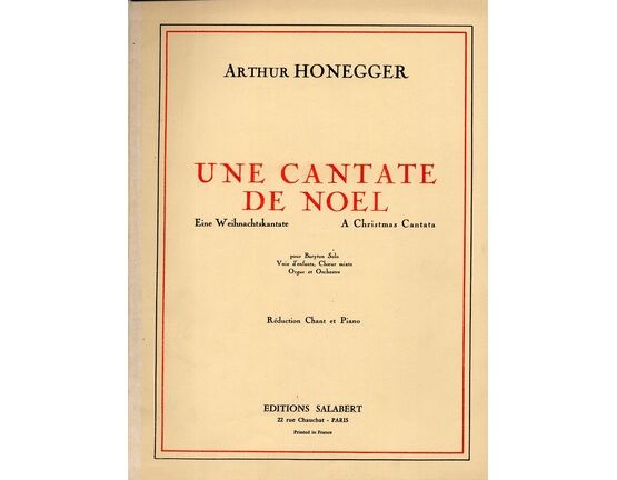 10142 | A Christmas Cantata - For SATB and Organ