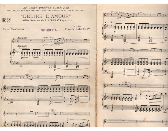10142 | "Delire D'Amour" - R.Schumann, Op.42 No.2