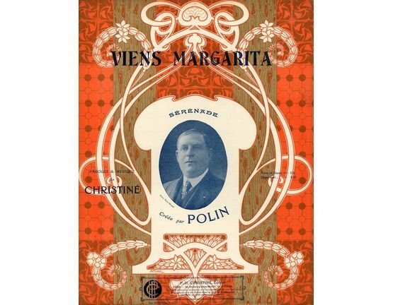 10143 | Viens, Margarita - For Piano and Voice - Cree par Polin -  French Edition