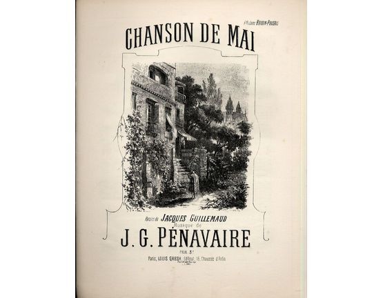 10157 | Chanson de Mai - For Piano and Voice - French Edition
