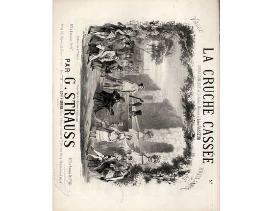 10157 | La Cruche Casse - Suite de Valses - For Piano Solo - French Edition