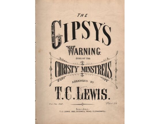 10162 | The Gipsy's Warning - Song