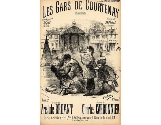 10166 | Les Gars De Courtenay - Chansonnette - French Edition