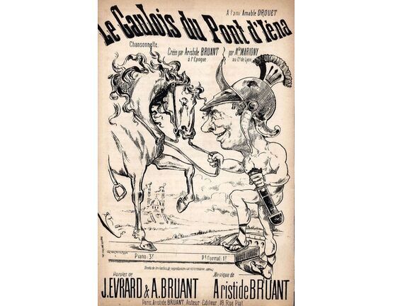 10167 | Le Gaulois du Pont d' Lena - Chansonnette - French Edition