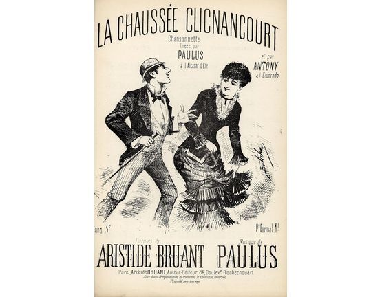10183 | La Chaussee Clicnancourt - Chansonnette - French Edition