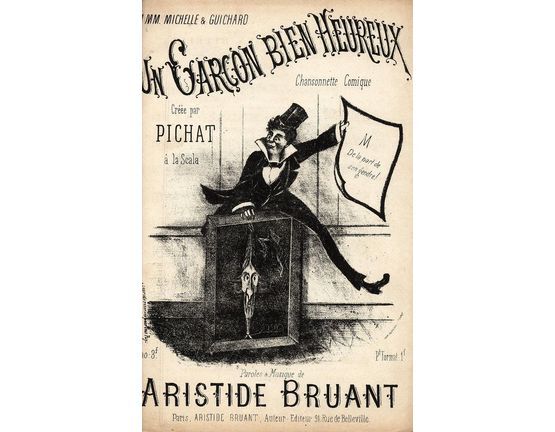 10183 | Un Garcon Bien Heureux - Chansonnette Comique - French Edition