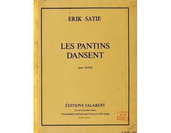 10191 | Erik Satie - Les Pantins Dansent - pour Piano