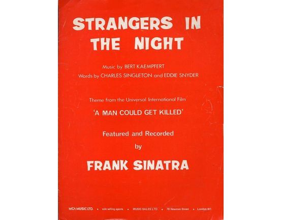 10203 | Strangers In the Night - Frank Sinatra, Theme from "A Man Could Get Killed"